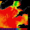 AVHRR sea surface temperature 2014-07-01 – 2014-07-07