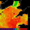 AVHRR sea surface temperature 2014-06-10 – 2014-06-16