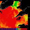 AVHRR sea surface temperature 2014-06-24 – 2014-06-30