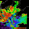 MODIS chlorophyll OC5 2014-04-29 – 2014-05-05