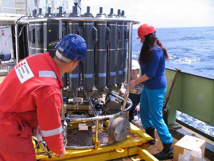 CTD sampling